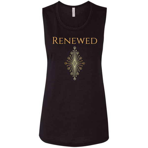 Renewed Ladies' Flowy Muscle Tank