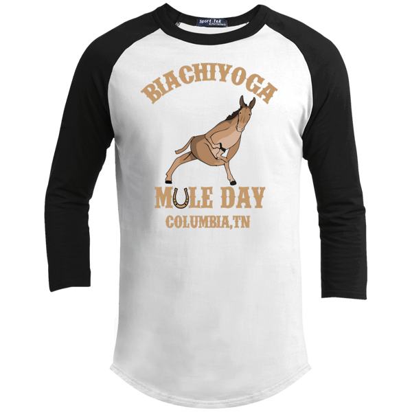 Youth Mule Day - 3/4 Raglan Sleeve Shirt