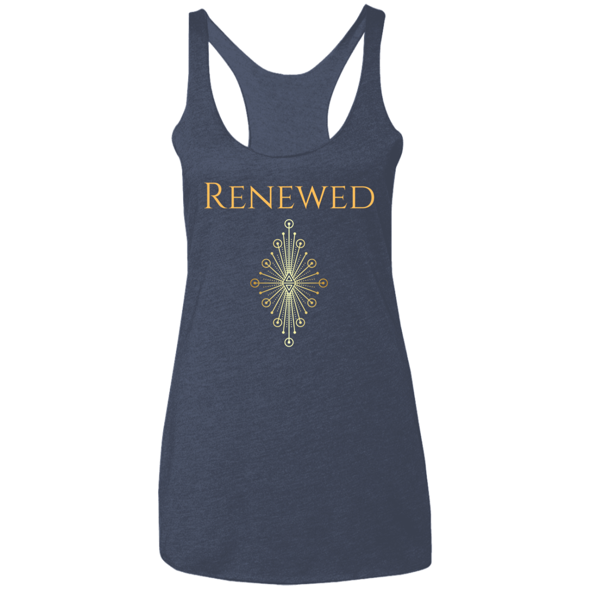Renewed Ladies' Triblend Racerback Tank