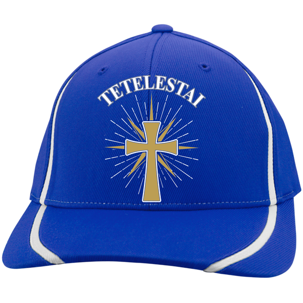 Tetelestai Flexfit Colorblock Cap
