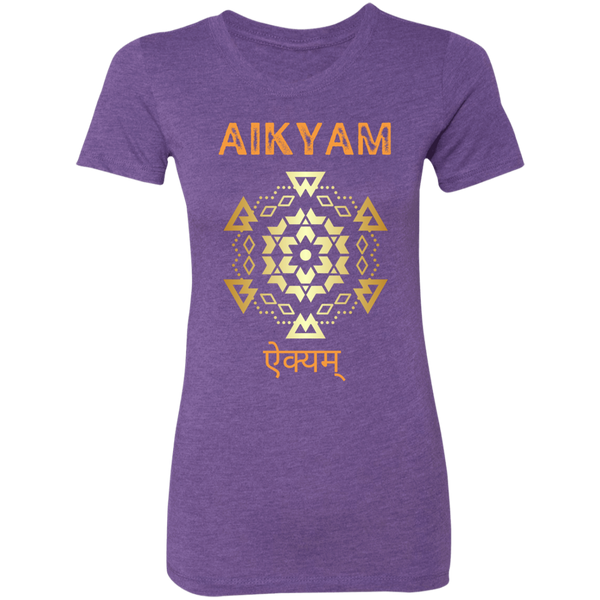 Aikyam Ladies' Triblend T-Shirt