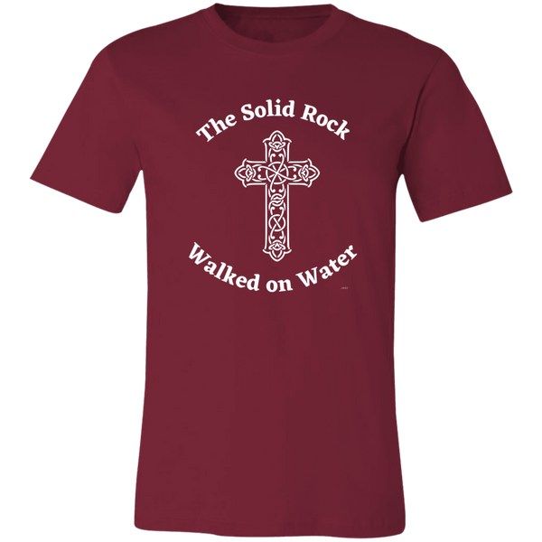 The Solid Rock Walked on Water Unisex Tee