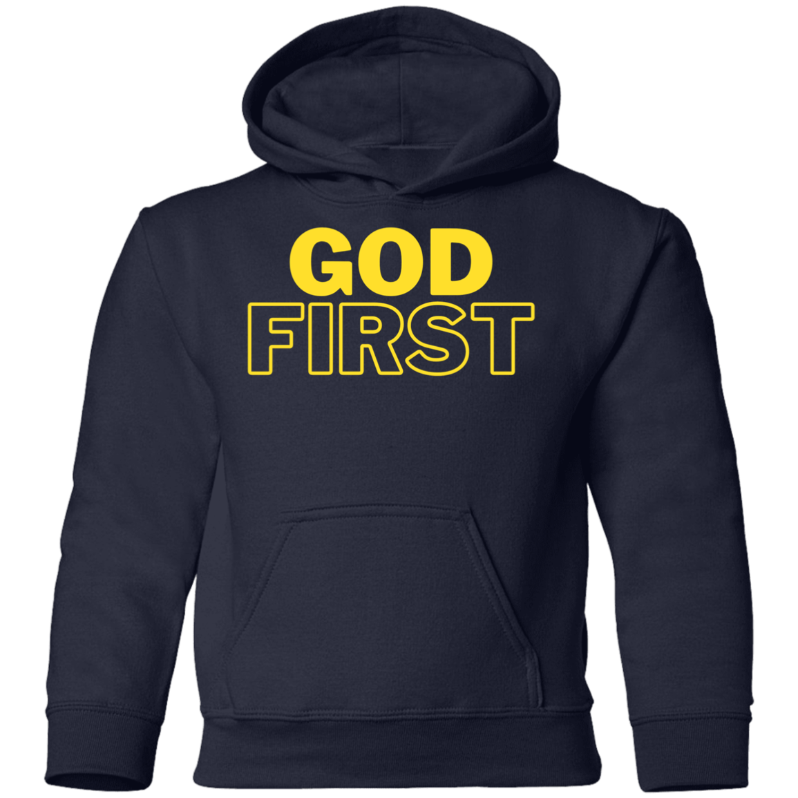 God First - Youth Pullover Hoodie
