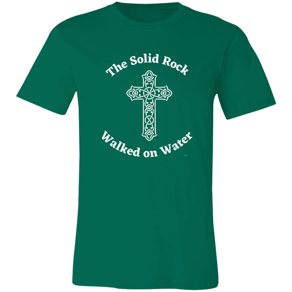 The Solid Rock Walked on Water Unisex Tee