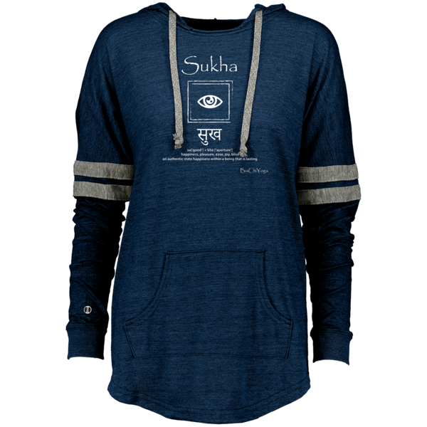 Sukha - Ladies Hooded Low Key Pullover