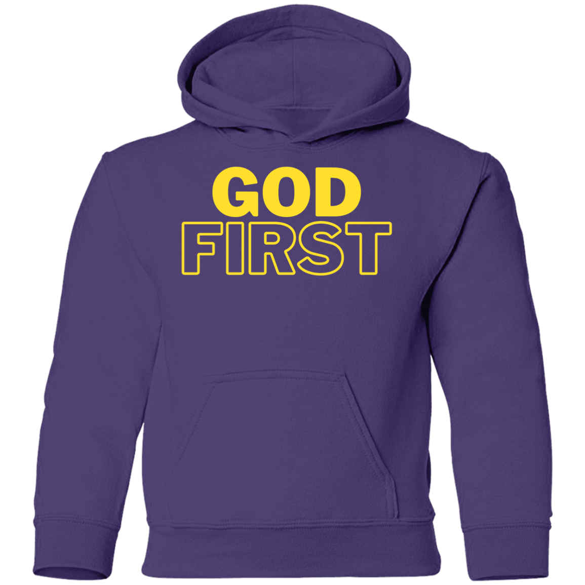God First - Youth Pullover Hoodie